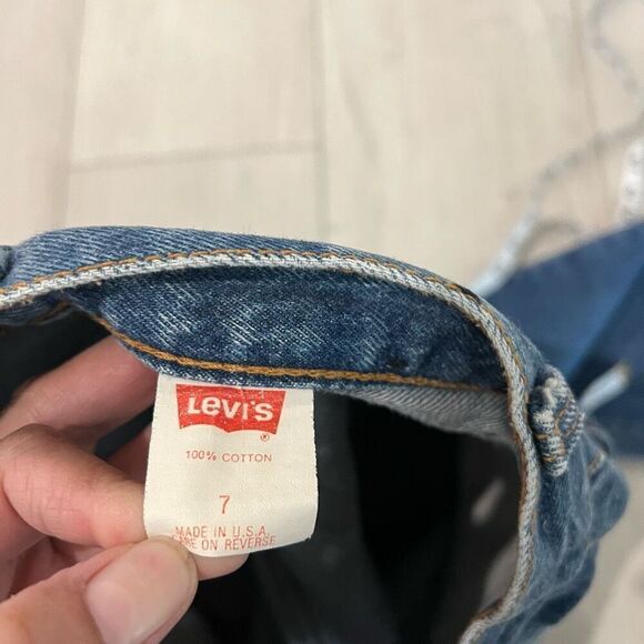 Vintage 90S Levis women jeans size 7 - Picture 5 of 15